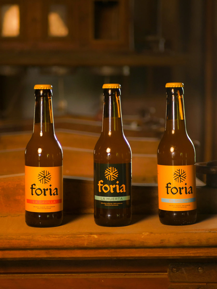 Caja degustación Foria con La Gavilla, La Huerta y El Molino