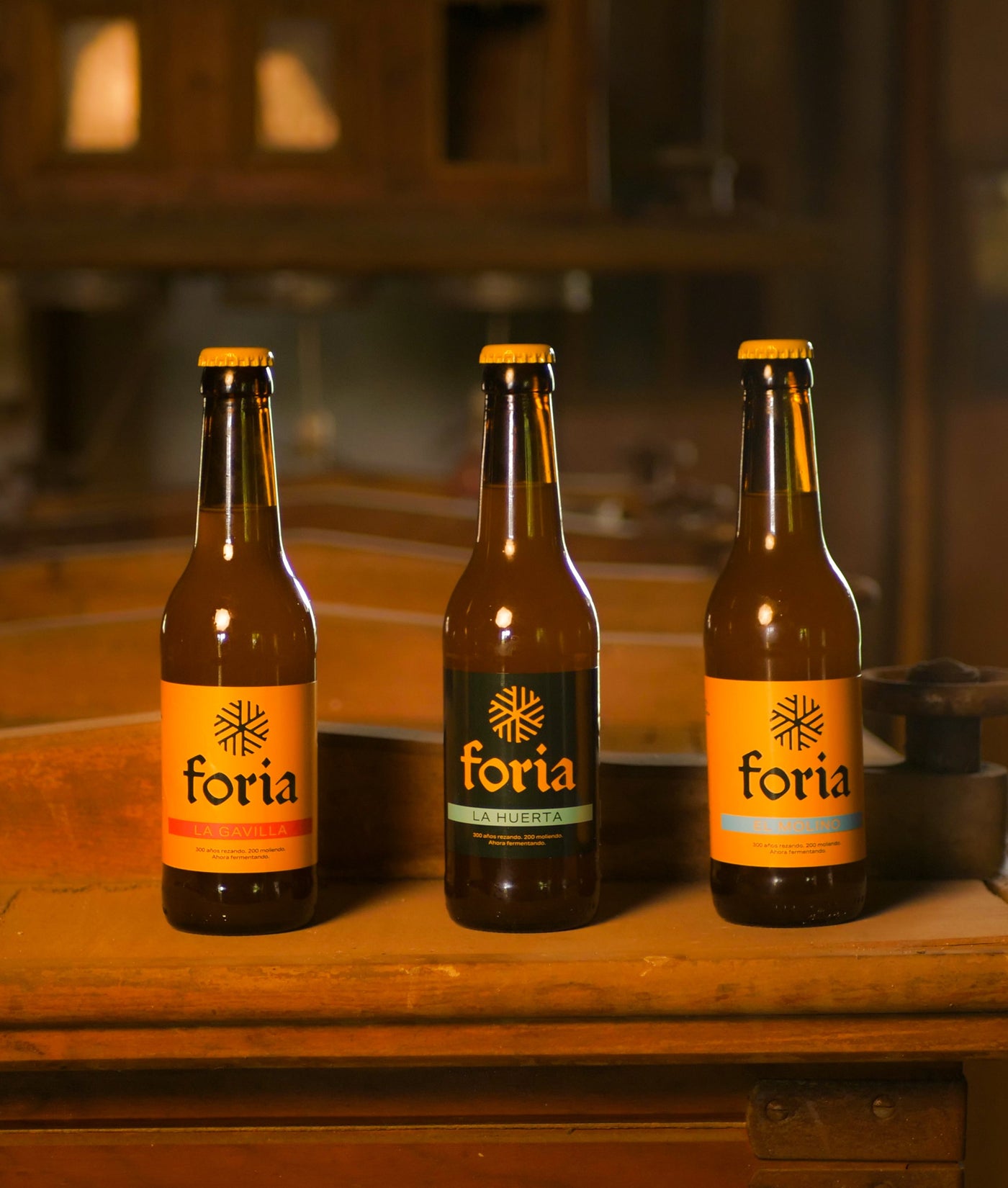 Caja degustación Foria con La Gavilla, La Huerta y El Molino